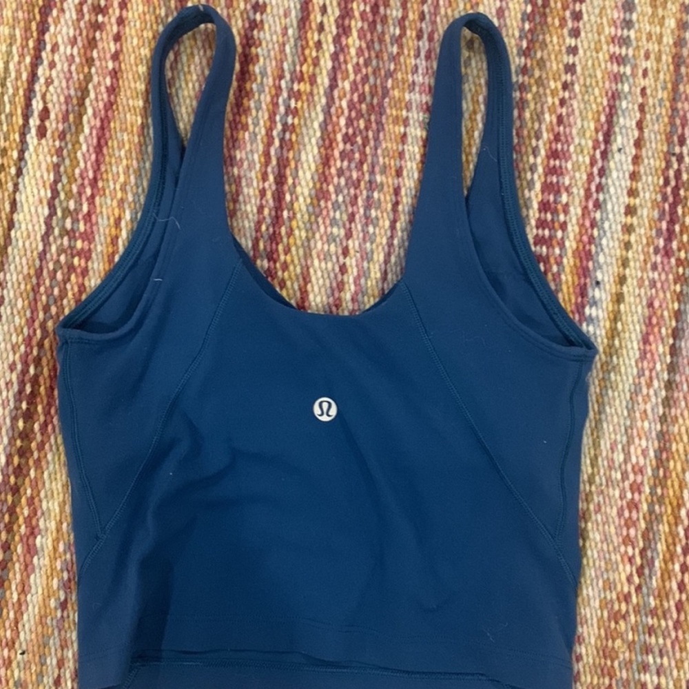 Lululemon Capture Blue Align Tank Size 2